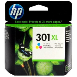 HP 301XL Cartouche d'encre d'origine Cyan Magenta Jaune