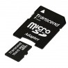 Transcend 16 Go Carte mémoire microSDHC Classe 10 avec adaptateur TS16GUSDHC10E [Emballage « Déballer sans s'énerver par Amazon 